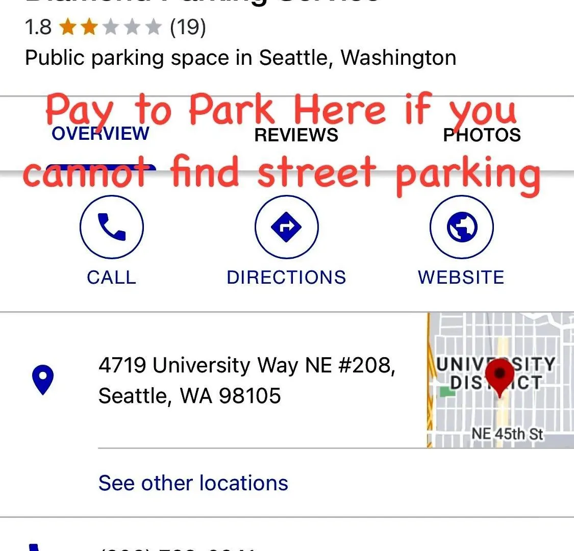 Micro Studio Apartment 10 Minutes Walk To University Of Washington Seattle